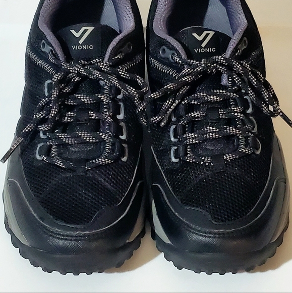 UNWORN VIONIC MCKINLEY 3105 HIKING/TRAIL RUNNING SHOES. WOMENS Sz:8 BLACK/GREY - Picture 3 of 16